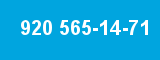 920 565-14-71